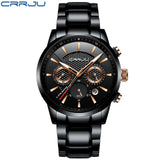 CRRJU Men Watch 30m Waterproof