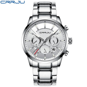 CRRJU Men Watch 30m Waterproof