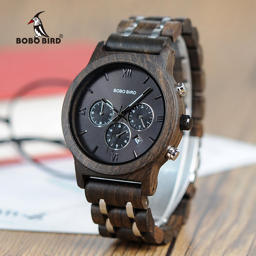 BOBO BIRD Wood Watches Men